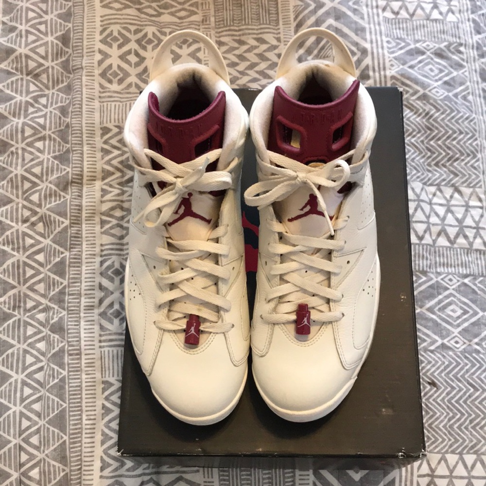 Air Jordan Maroon 6’s